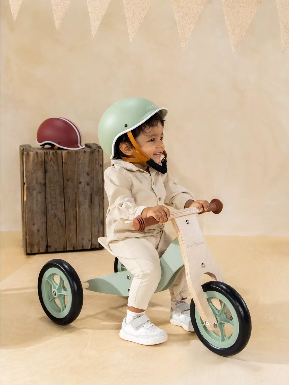 NIB COCO VILLAGE
MINI - BALANCE BIKE - SEAFOAM $70